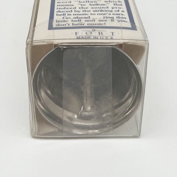 New in Box The Great American Collectors Bell Royal Caribbean Silver Bell - Picture 3 of 4